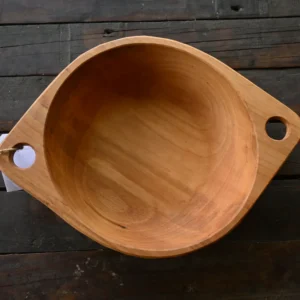Fuente de Madera de Raulí con Asas