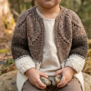 Cardigan "Bosque Invierno"